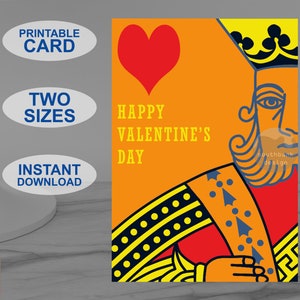 Tarjeta de San Valentín imprimible, estilo pop art, perfecta para tu pareja… ¡o futura pareja! Diseño original de descarga instantánea.