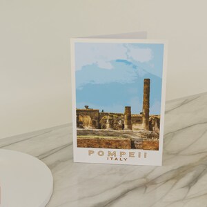 Printable Greeting Card. Retro 1950s Poster Style. Italian - Etsy