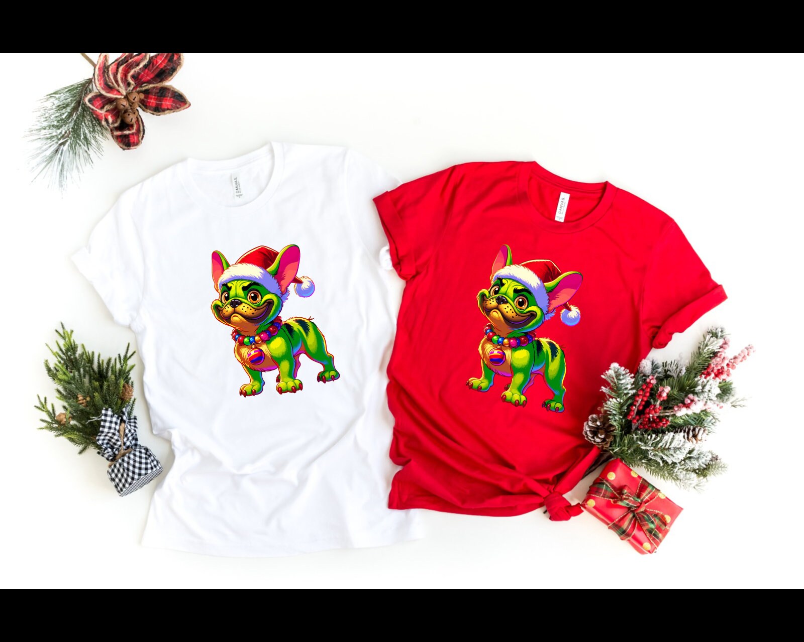 Grinch French Bulldog SVG, Whimsical Dog Svg, Grinch Dog EPS, Grinch