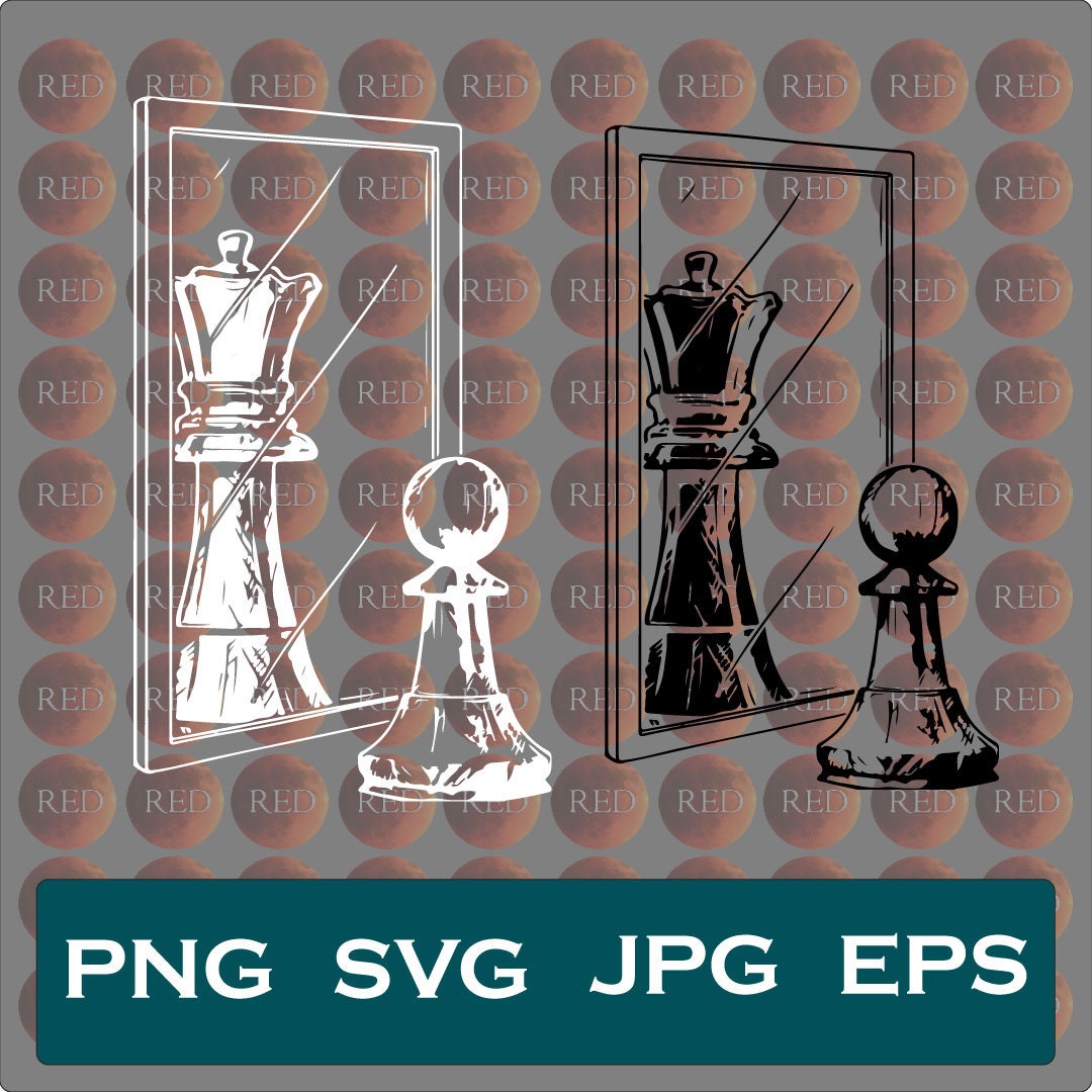Chess SVG Pawn to Queen PNG You Can Queen SVG Etsy