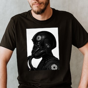 Star Wars Tie Fighter Imperial Pilot Unisex Premium T-shirt May The 4th Shirt Galaxy&#39;s Edge Disney Tee Birthday Gift For Geek Gift For Him