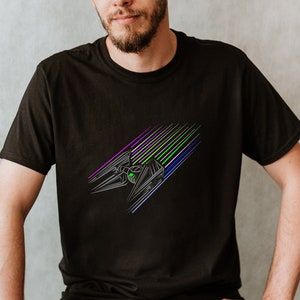 Star Wars Tie Interceptor Imperial Pilot Unisex Premium T-shirt May The 4th Shirt Galaxy&#39;s Edge Disney Tee Birthday Gift For Geek For Him