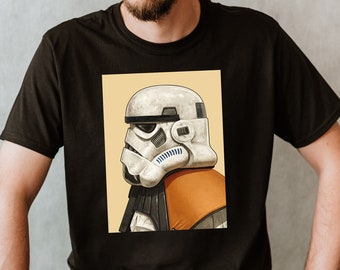 Star Wars Tatooine Sandtrooper Unisex Premium T-shirt May The 4th Shirt Galaxy's Edge Disney Tee Birthday Gift For Geek Gift For Him