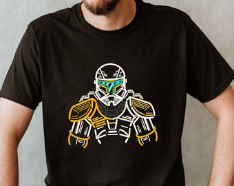 Star Wars Clone Wars Commander Gregor Unisex Premium T-shirt May The 4th Shirt Galaxy's Edge Disney Tee Birthday Gift For Geek For Him