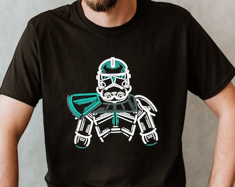 Star Wars Clone Wars Commander Howzer The Bad Batch T-shirt May The 4th Shirt Galaxy's Edge Disney Tee Birthday Gift For Geek For Him