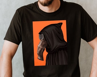 Garindan Star Wars Premium Unisex T-shirt Tatooine Spy Shirt Bounty Hunter Galactic Empire Cantina Tee Prezent dla mężczyzn Tatooine Binary Sunset