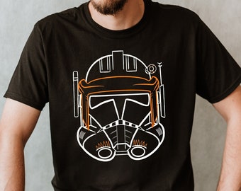 Star Wars 212th Commander Cody Clone Wars Unisex Premium T-shirt May The 4th Shirt Galaxy's Edge Disney Tee Birthday Gift For Geek For Him