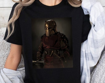 Star Wars The Mandalorian The Armorer Beskar Armor Camiseta Premium Mayo La 4ta Camisa Galaxy's Edge Disney Tee Regalo de cumpleaños para Geek para él