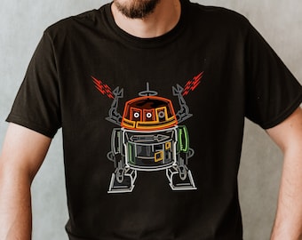 Star Wars Rebels Chopper Ghost Crew Unisex Premium T-shirt May The 4th Shirt Galaxy&#39;s Edge Disney Tee Birthday Gift For Geek For Him