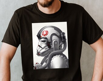 Star Wars AT-AT Driver Hoth Unisex Premium T-shirt May The 4th Shirt Galaxy's Edge Disney Tee Birthday Gift For Geek Gift For Him