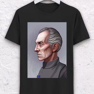 Star Wars Grand Moff Tarkin Unisex Premium T-shirt May The 4th Shirt Galaxy&#39;s Edge Galactic Empire Disney Shirt Tee Birthday Gift For Geek