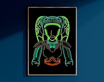Star Wars Rebels Hera Syndulla Ghost Crew Poster Print May The 4th Wall Art Galaxy's Edge Disney Home Decor Birthday Gift For Geek For Him