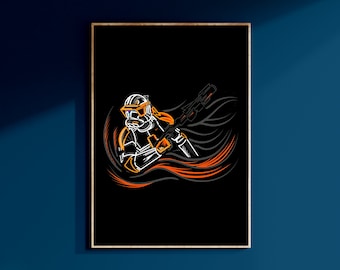 Star Wars 212th Commander Cody Clone Wars Poster Art Print May The 4th Wall Art Galaxy's Edge Disney Decor Birthday Gift For Geek For Him
