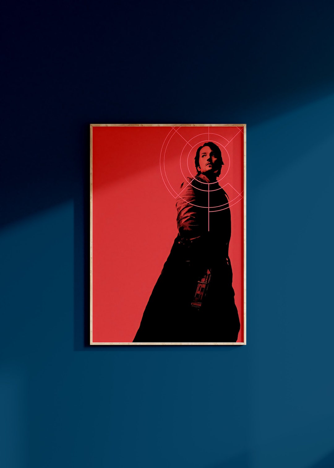 Star Wars Cassian Andor Rebel Poster Art Print May the 4th Wall Art ...