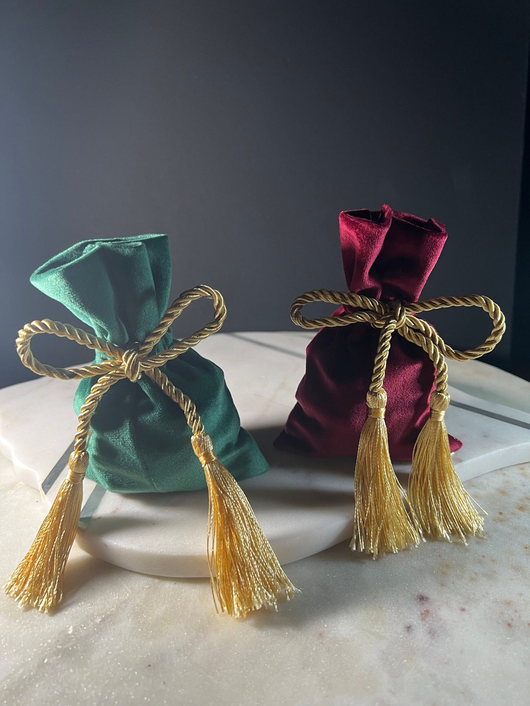 Premium Small Velvet Bags Etsy