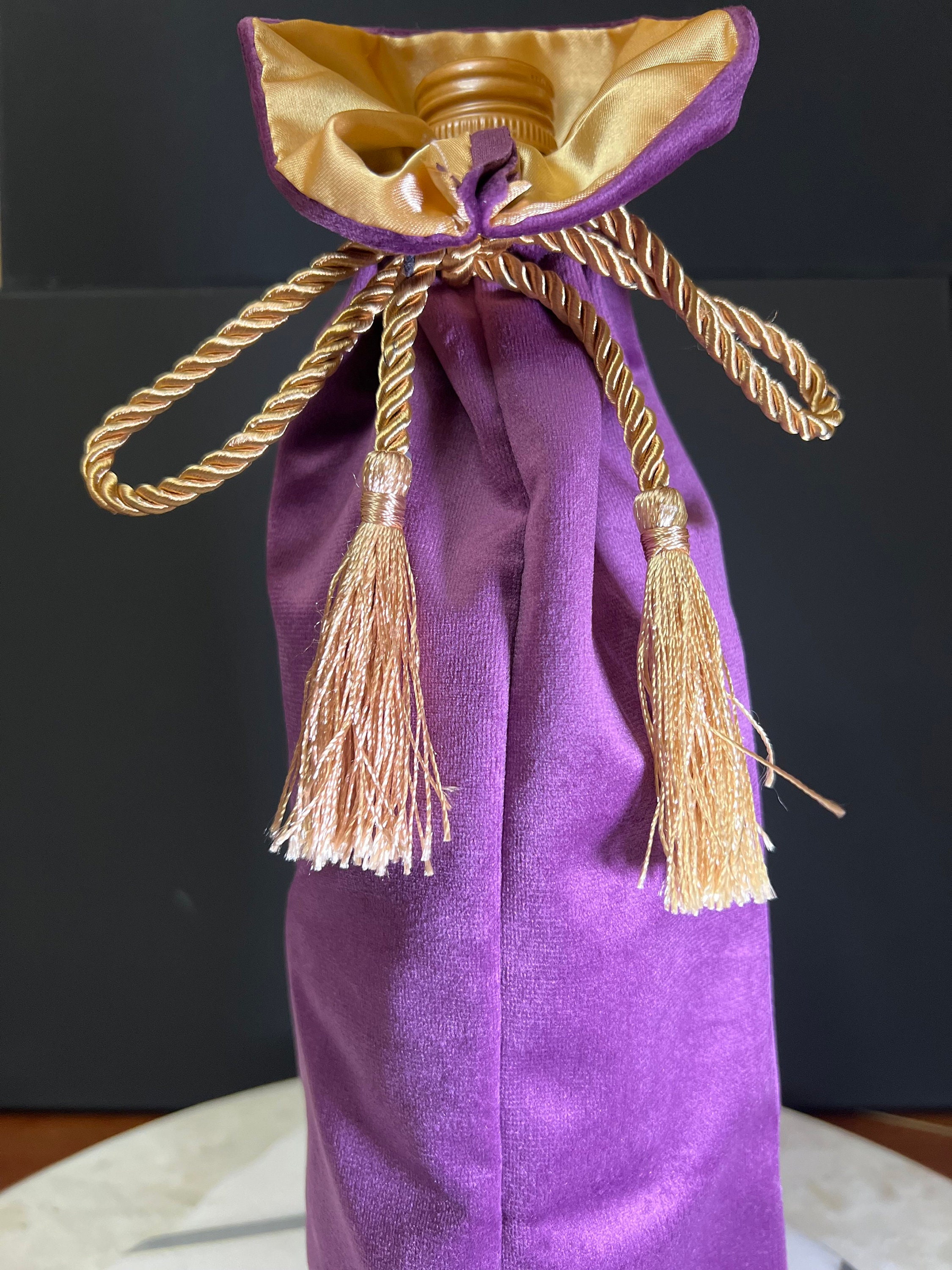 Velvet Wine Bags - Etsy