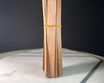 10 Pk Wood Wicks -  Double Layer