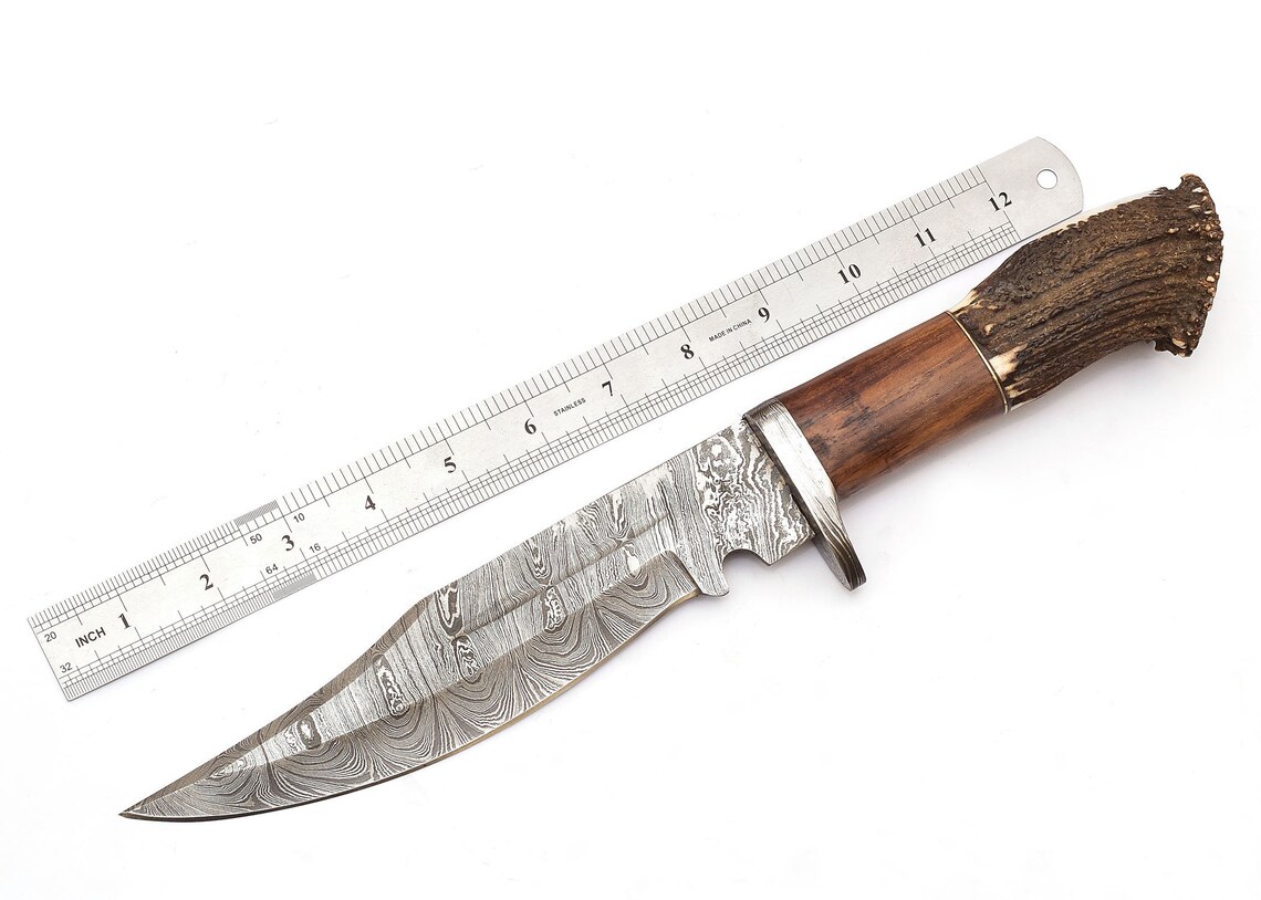 Stag Horn Damascus 10