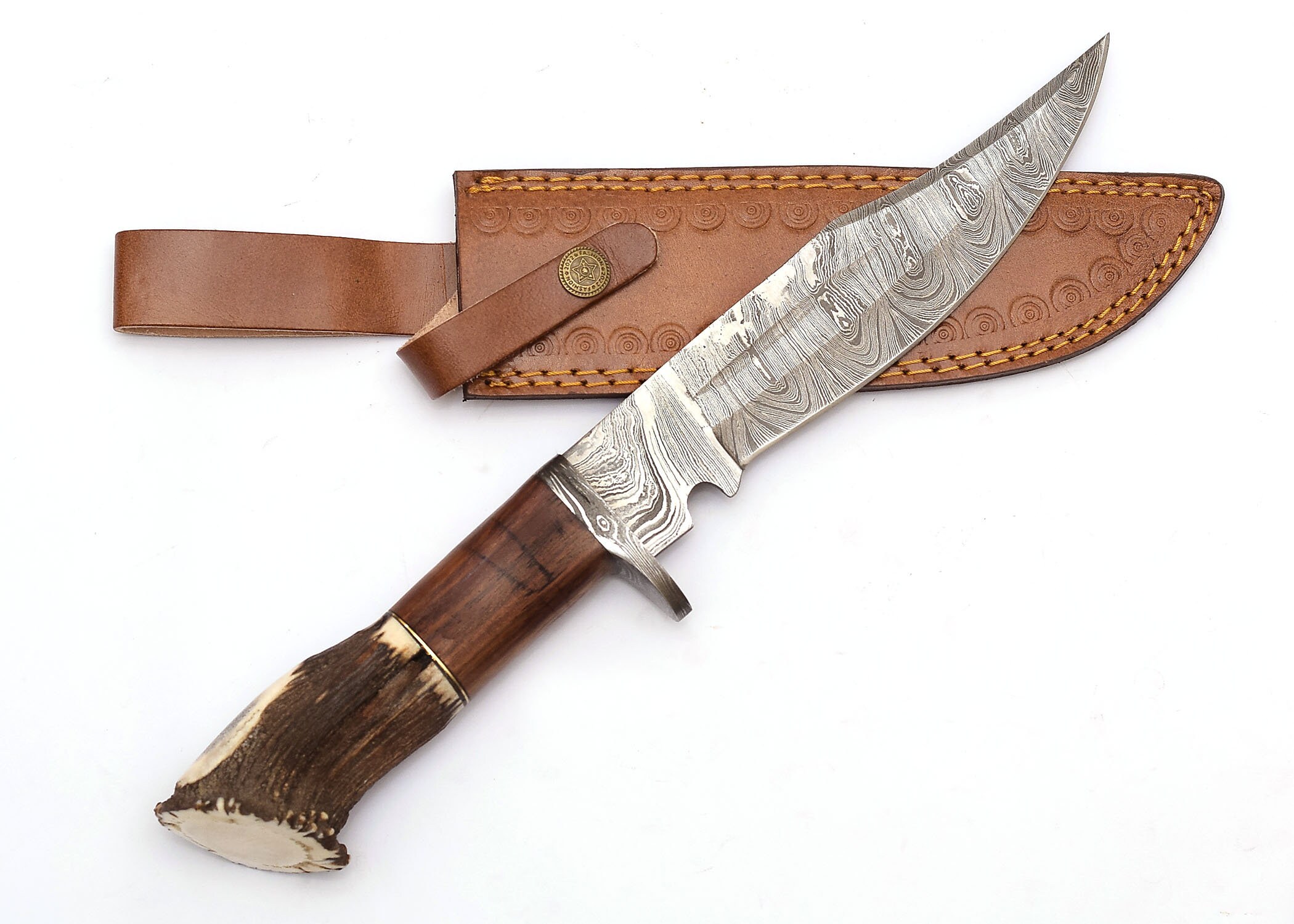Stag Horn Damascus 10