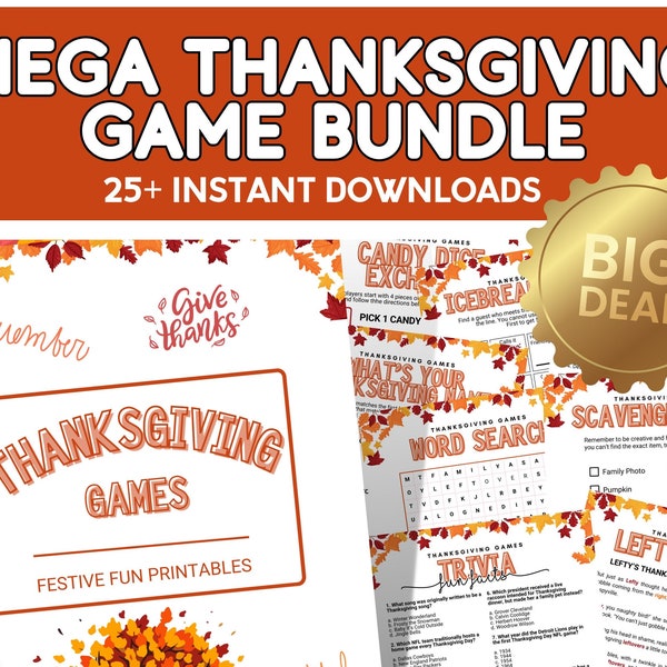 Thanksgiving Name Game Thanksgiving Name Game