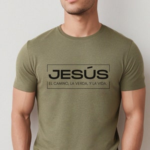 Men&#39;s Christian T-Shirt: Jesus The Way, The Truth, The Life