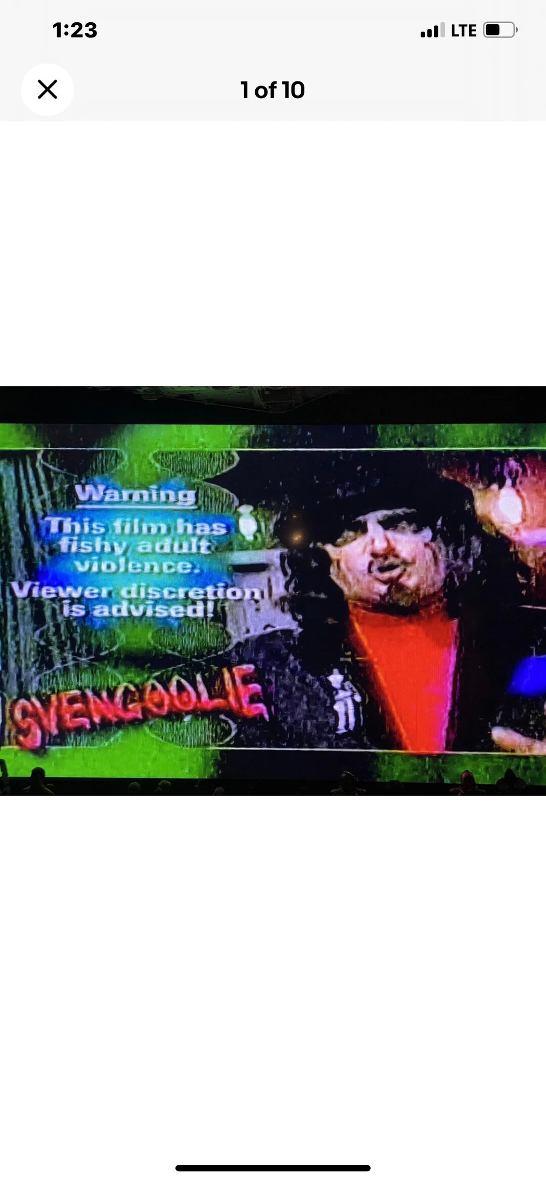 Svengoolie Piranha W/ Org Comms Blank Dvd 1997 Etsy