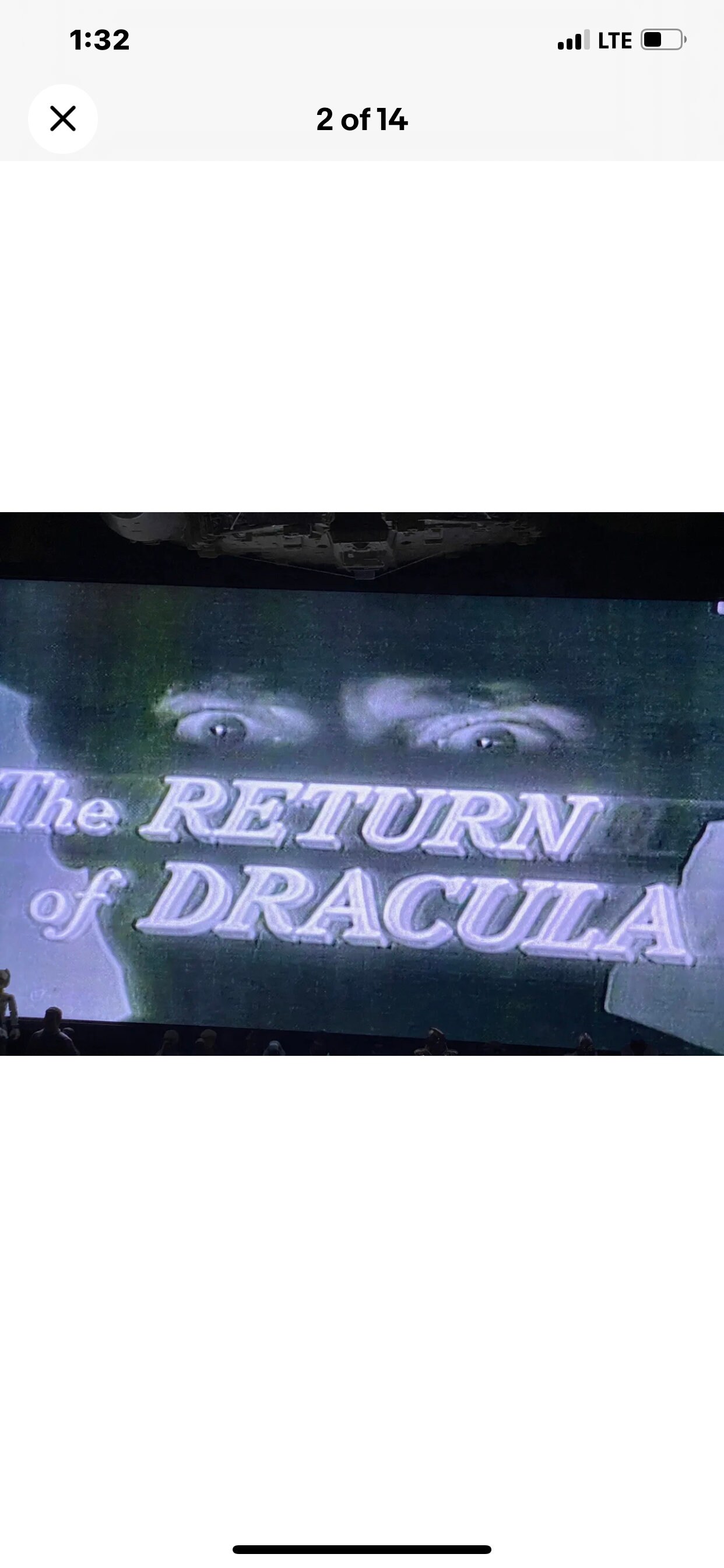 WCIU 26 Svengoolie Return of Dracula Commercials Blank DVD 1995