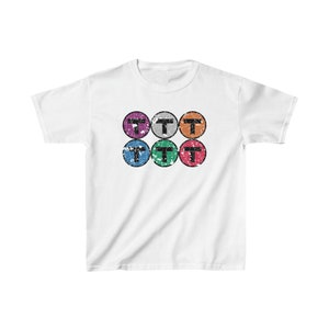 Boston MBTA - Colores del tren - Camiseta para niños