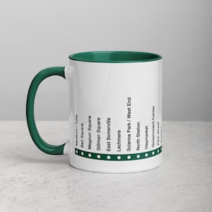 Boston MBTA - Green Line E Mug