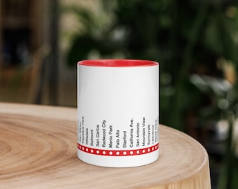 Stazioni CalTrain - Tazza in tinta