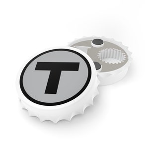Boston MBTA - Silver Line Bottle Opener