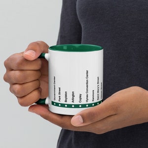 Boston MBTA - Green Line C Mug