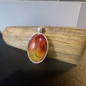 Flame pendant image 1