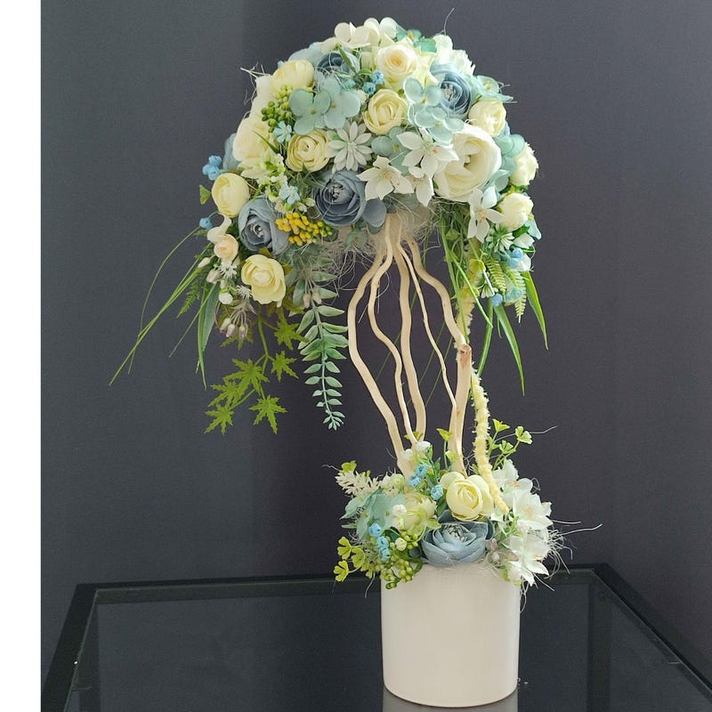 Spring Topiaries Flower Topiary - Etsy