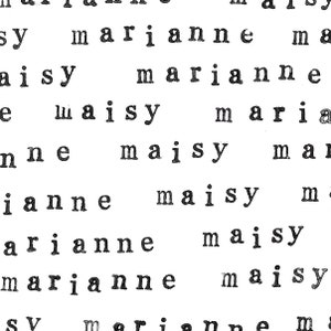 Personnalisez vos cartes avec du texte estampé !