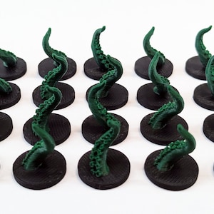 Tentacle token upgrades for doom or madness in Arkham Horror