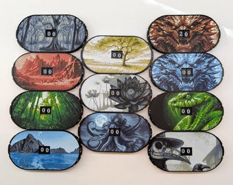 Magic: the Gathering life counter/tracker