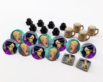 Market items and more token set compatible with Clank! Legacy 2 - SPOILER FREE