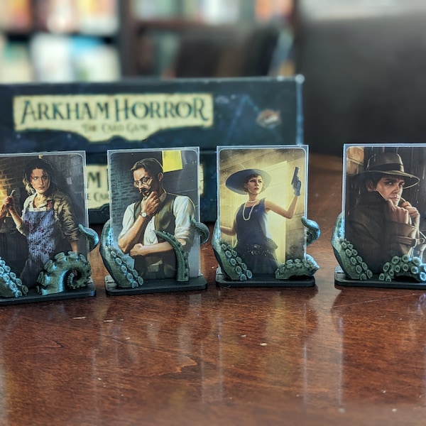 Soportes de investigador compatibles con Arkham Horror LCG (juego de 4)