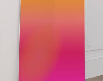 Aura Wall Art Aesthetic Room Decor Preppy Dorm Decor Aura Poster Spiritual gift for her Digital Download Printable Wall Art Preppy Poster