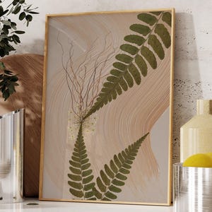 Wabi Sabi Wall Art Minimalistic Poster earth tone painting abstract art japandic wall art digital download aesthetic room decor printable