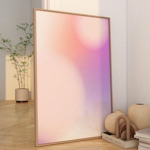 Aura Wall Art Aura Poster Psychedelic Print Dopamine Wall Art Aesthetic Housewarming Gift for her Digital Download Printable Wall Art