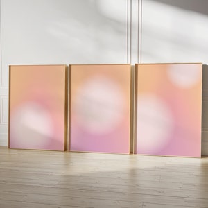 Aura Print Gradient Print Spiritual Gift for Her Psychedelic Poster Aesthetic Room Decor Preppy Room Decor Aura Poster Digital Download