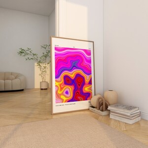 Love Aura Poster 3er Poster Set Artful Wall Set Psychedelic Decor Spiritual Poster Aura Wall Art Aura Print Aura Energy Digital Download