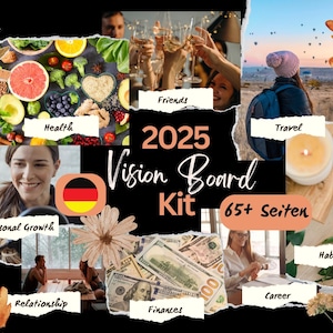 Mood Board, Vision Board 2025, Vision Board Mood Board, Prayer Board Kit, Vision Board Planer, Vision Board Template, Digital Vision Board
