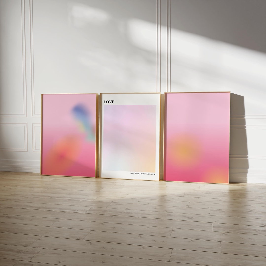 Colorful Angel Number Aura Poster Spiritual Posters Italy