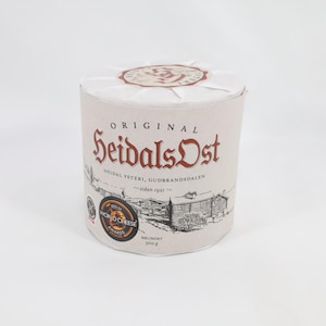 Exclusive Heidal Norwegian Brown Cheese | Caramel-like Cheese | Norwegian Cheese | Nordic Cheese Gift | Gourmet Cheese | Sweet Cheese Spread