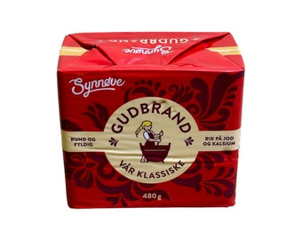 3 Pcs Synnøve Gudbrand Brown Cheese - A Traditional Norwegian Breakfast Delight!