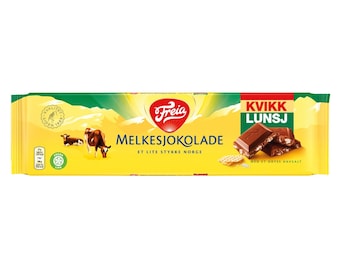 Delicious Gift Idea: Freia Milk Chocolate with Kvikk Lunsj Biscuits and Sea Salt - The Ultimate Taste Adventure