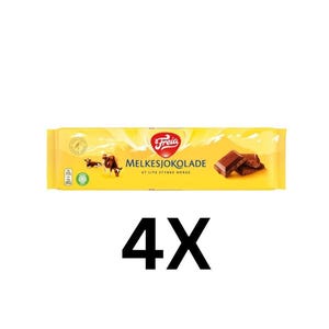 Freia Milk Chocolate | Iconic Norwegian Classic Since 1906 | Rich Creamy European Treat | Perfect Gourmet Gift for Chocolate Lovers